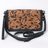 American Darling Adbg1279 Small Crossbody Hand Tooled Genuine Leather Women Bag Western Handbag Purse