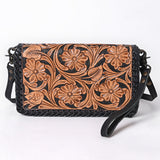 American Darling Adbg1279 Small Crossbody Hand Tooled Genuine Leather Women Bag Western Handbag Purse