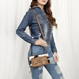 American Darling ADBG1288 Hand Tooled Hair On Genuine Leather women