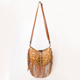 American Darling ADBG1289A Hair-On Genuine Leather Women Bag Western Handbag Purse
