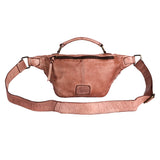 Never Mind Nmbgm148B Fanny Pack Vintage Handmade Genuine Cowhide Leather Women Bag Western Handbag Purse