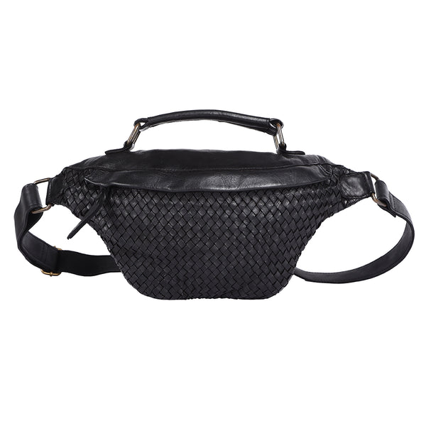 Never Mind Nmbgm148D Fanny Pack Vintage Handmade Genuine Cowhide by Hilason – Cowboy and equestrian accessories