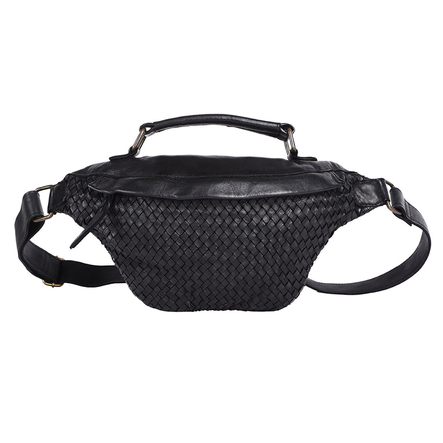 Never Mind Nmbgm148D Fanny Pack Vintage Handmade Genuine Cowhide by Hilason – Cowboy and equestrian accessories
