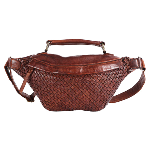 Never Mind Nmbgm148E Fanny Pack Vintage Handmade Genuine Cowhide by Hilason – Cowboy and equestrian accessories