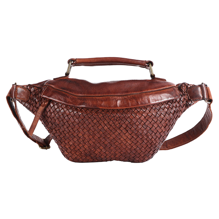 Never Mind Nmbgm148E Fanny Pack Vintage Handmade Genuine Cowhide by Hilason – Cowboy and equestrian accessories