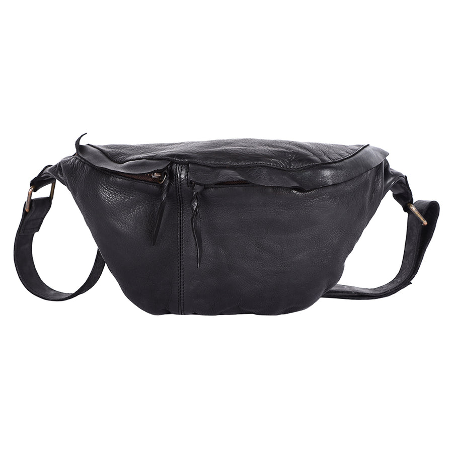 Never Mind Nmbgm150A Fanny Pack Vintage Handmade Genuine Cowhide by Hilason – Cowboy and equestrian accessories