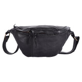 Never Mind Nmbgm150A Fanny Pack Vintage Handmade Genuine Cowhide Leather Women Bag Western Handbag Purse