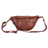 Never Mind Nmbgm150B Fanny Pack Vintage Handmade Genuine Cowhide Leather Women Bag Western Handbag Purse