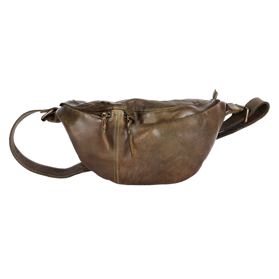 Never Mind Nmbgm150C Fanny Pack Vintage Handmade Genuine Cowhide by Hilason – Cowboy and equestrian accessories