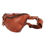 Never Mind Nmbgm153 Fanny Pack Vintage Handmade Genuine Cowhide Leather Women Bag Western Handbag Purse