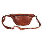 Never Mind Nmbgm153 Fanny Pack Vintage Handmade Genuine Cowhide Leather Women Bag Western Handbag Purse