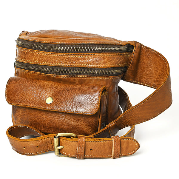 Never Mind Nmbgm154A Sling Vintage Handmade Genuine Cowhide Leather by Hilason – Cowboy and equestrian accessories