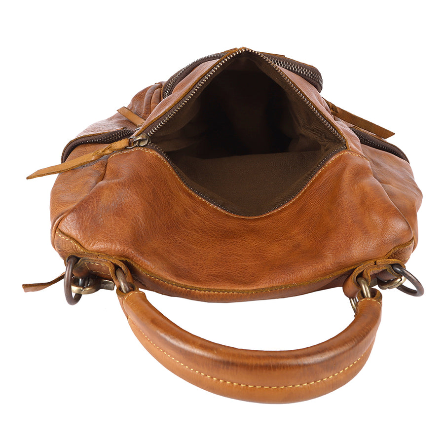 Never Mind Nmbgm156A Backpack Vintage Handmade Genuine Cowhide Leather Women Bag Western Handbag Purse