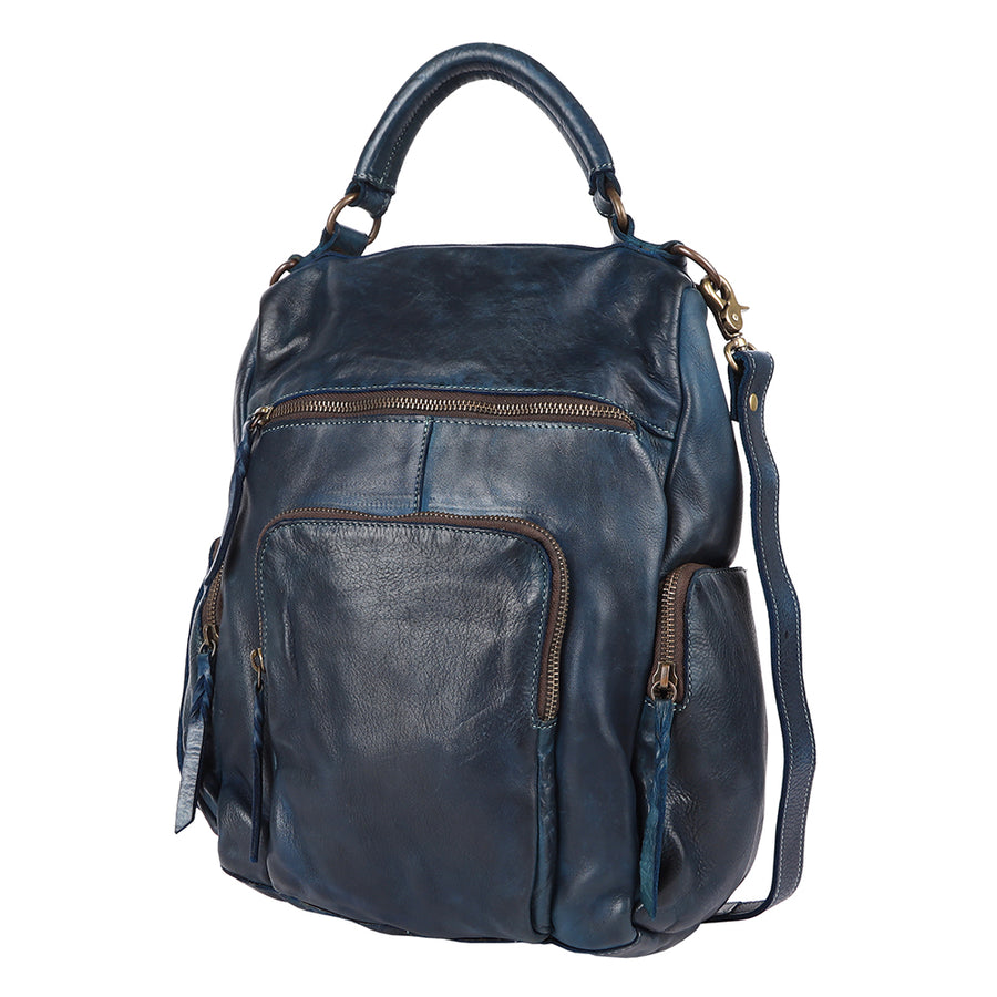 Never Mind Nmbgm156C Backpack Vintage Handmade Genuine Cowhide Leather by Hilason – Cowboy and equestrian accessories