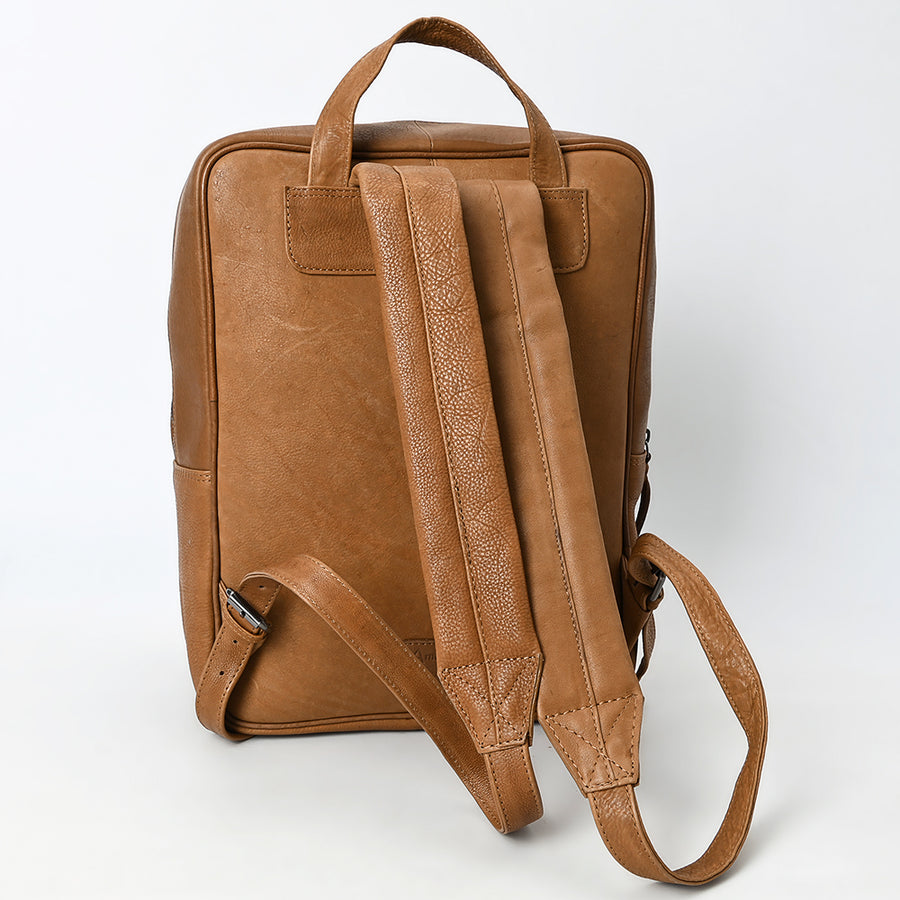 American Darling Backpack Western Genuine Leather Handcrafted Multi Pocket Rucksack Daypack with YKK Zipper