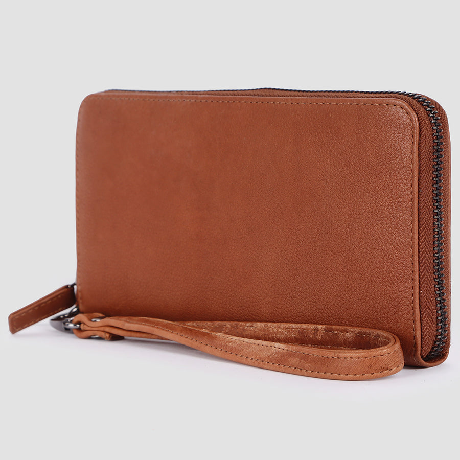 American Darling Wallet Full Grain Genuine Leather Western Women Bag | Handbag Purse Wristlet Travel Clutch - Uhorse