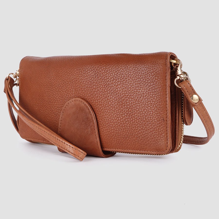 American Darling Wallet Full Grain Genuine Leather Western Women Bag | Handbag Purse Wristlet Travel Clutch - Uhorse
