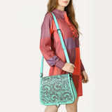 American Darling Cross Body Hand Tooled Genuine Leather Western Women Bag | Handbag Purse Crossbody for Cute