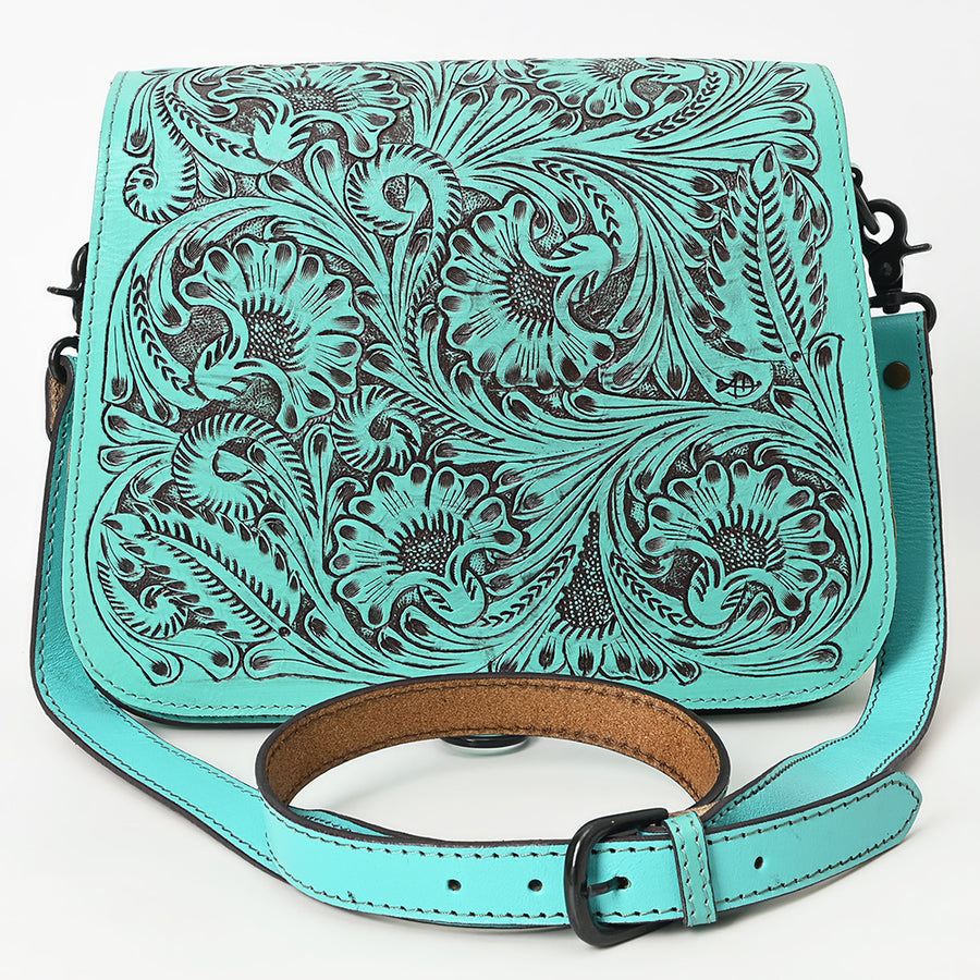 American Darling Cross Body Hand Tooled Genuine Leather Western Women Bag | Handbag Purse Crossbody for Cute