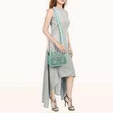 American Darling Cross Body Hand Tooled Genuine Leather Western Women Bag | Handbag Purse Crossbody for Cute