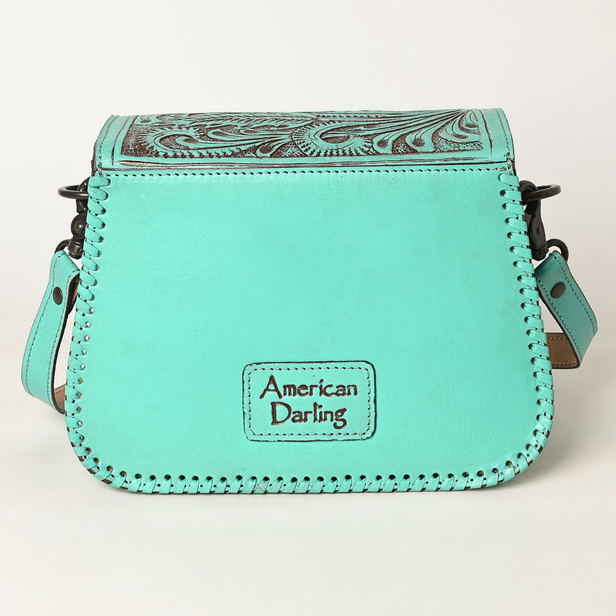 American Darling Cross Body Hand Tooled Genuine Leather Western Women Bag | Handbag Purse Crossbody for Cute