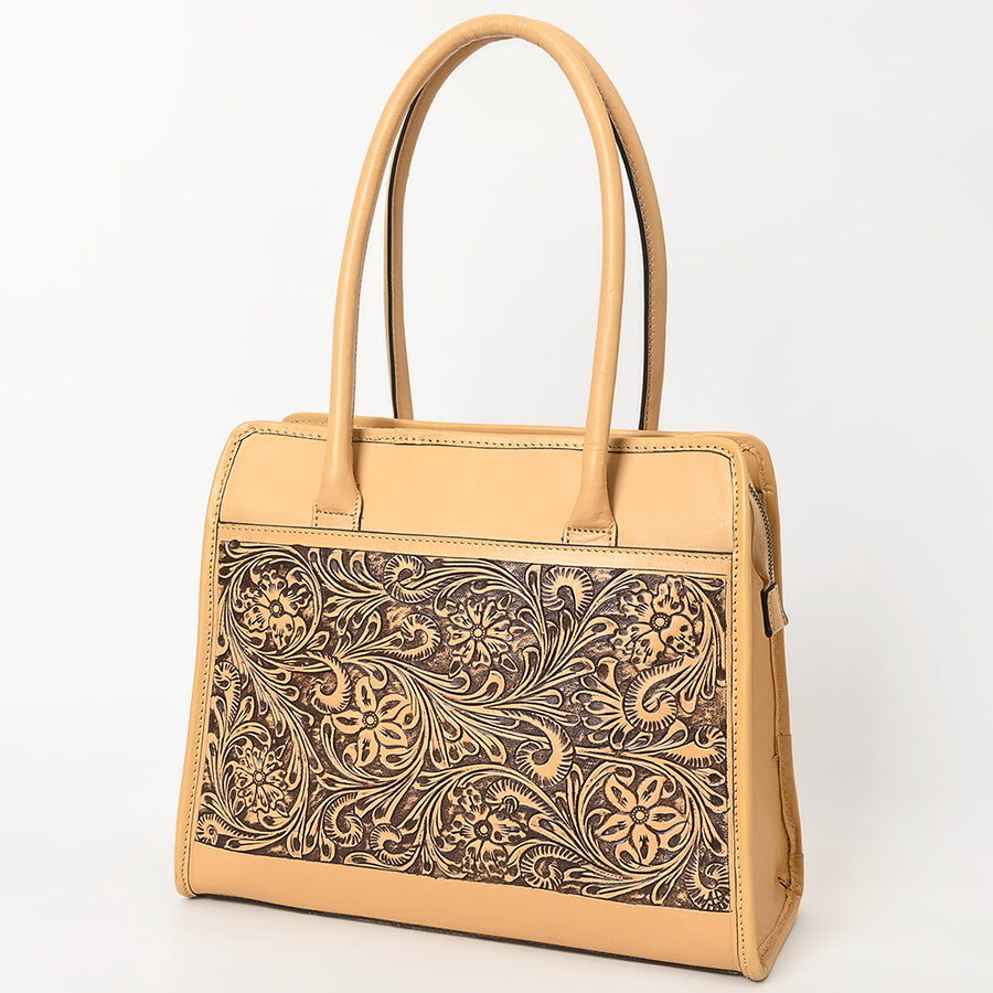 American Darling Tote Hand Tooled Genuine Leather Western Women Bag Handbag Purse | Travel Bags College Casual - Uhorse