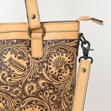 American Darling Hand Tooled Genuine Leather Women Bag Western Handbag Purse