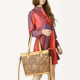 American Darling Tote Hand Tooled Genuine Leather Western Women Bag Handbag Purse | Travel Bags College Casual