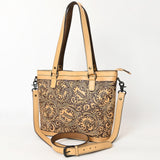 American Darling Hand Tooled Genuine Leather Women Bag Western Handbag Purse