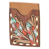 OHLAY OHCCG102A Card-Holder Hand Tooled Genuine Leather women bag western handbag purse