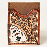 OHLAY OHCCG102B Card-Holder Hand Tooled Genuine Leather women bag western handbag purse