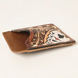 OHLAY OHCCG102B Card-Holder Hand Tooled Genuine Leather women bag western handbag purse