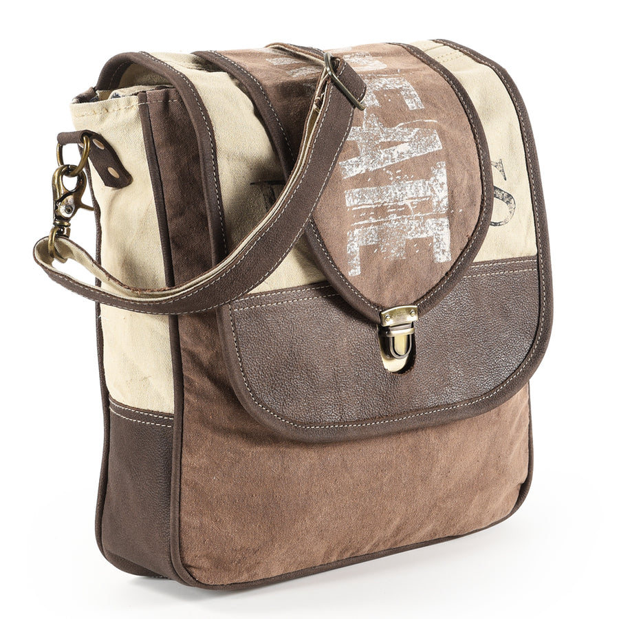 Ohlay Bags OHV152 Cross Body I 100% Cotton Demin Genuine Leather Women by Hilason – Cowboy and equestrian accessories