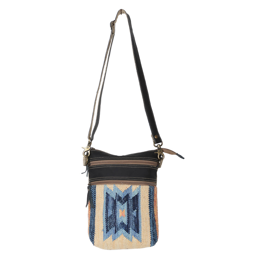 Ohlay Bags OHV244 Cross Body Ii Upcycled Wool Genuine Leather Women by Hilason – Cowboy and equestrian accessories