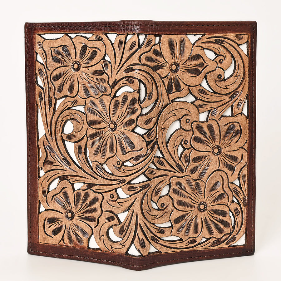 OHLAY Wallet Hand Tooled Genuine Leather Women Bag Western Handbag Purse | Womens Handbags |Leather Belt for Summer