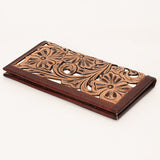 OHLAY WALLET Hand Tooled  Genuine Leather women bag western handbag purse