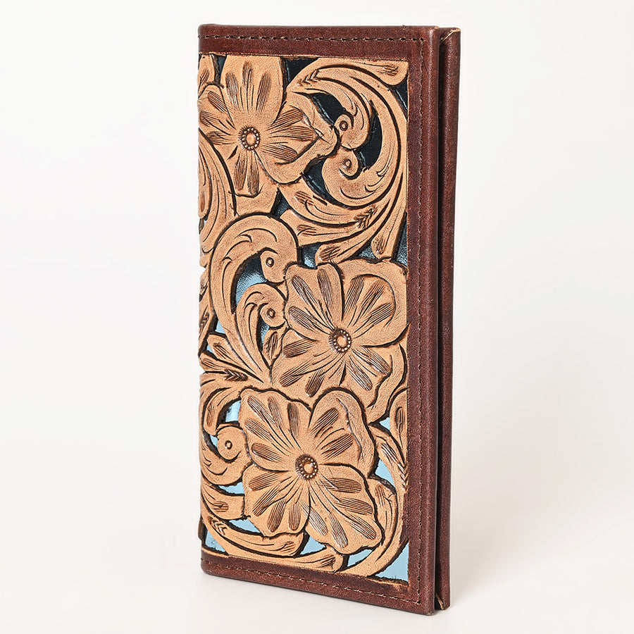 OHLAY WALLET Hand Tooled Genuine Leather women bag western handbag purse - Uhorse