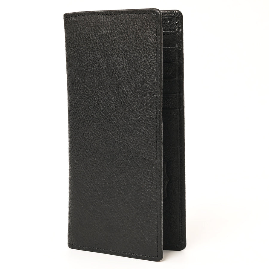 AMERICAN TANNER Genuine Leather Long Bifold Wallet For Men Women H7 X W3 - Uhorse