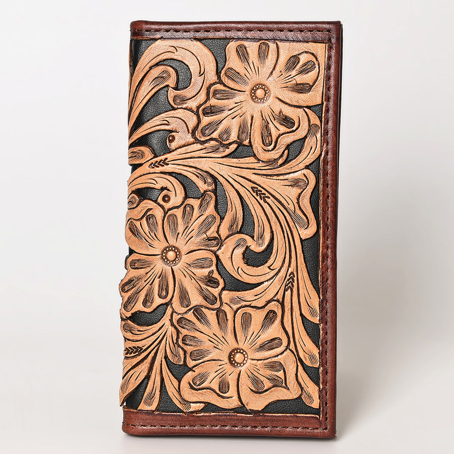 OHLAY Wallet Hand Tooled Genuine Leather Women Bag Western Handbag Purse | Womens Handbags |Leather Belt for Summer