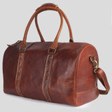 Ohlay Bags OHM102 Duffel Hand Tooled Genuine Leather Women Bag Western Handbag Purse