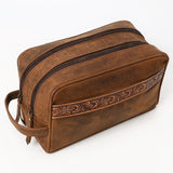 OHLAY TOILETRY Hand Tooled  Genuine Leather women bag western handbag purse