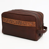 OHLAY TOILETRY Hand Tooled  Genuine Leather women bag western handbag purse