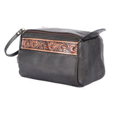 Ohlay Bags OHM111C Toiletry Hand Tooled Genuine Leather Women Bag Western Handbag Purse