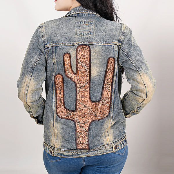 ADJKT021 Genuine leather Hand tooled hand carved Women 100% cotton by Hilason – Cowboy and equestrian accessories