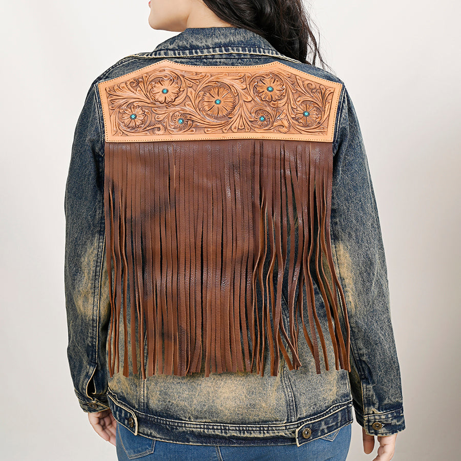 American Darling ADJKT025-M Genuine leather Hand tooled hand carved by Hilason – Cowboy and equestrian accessories
