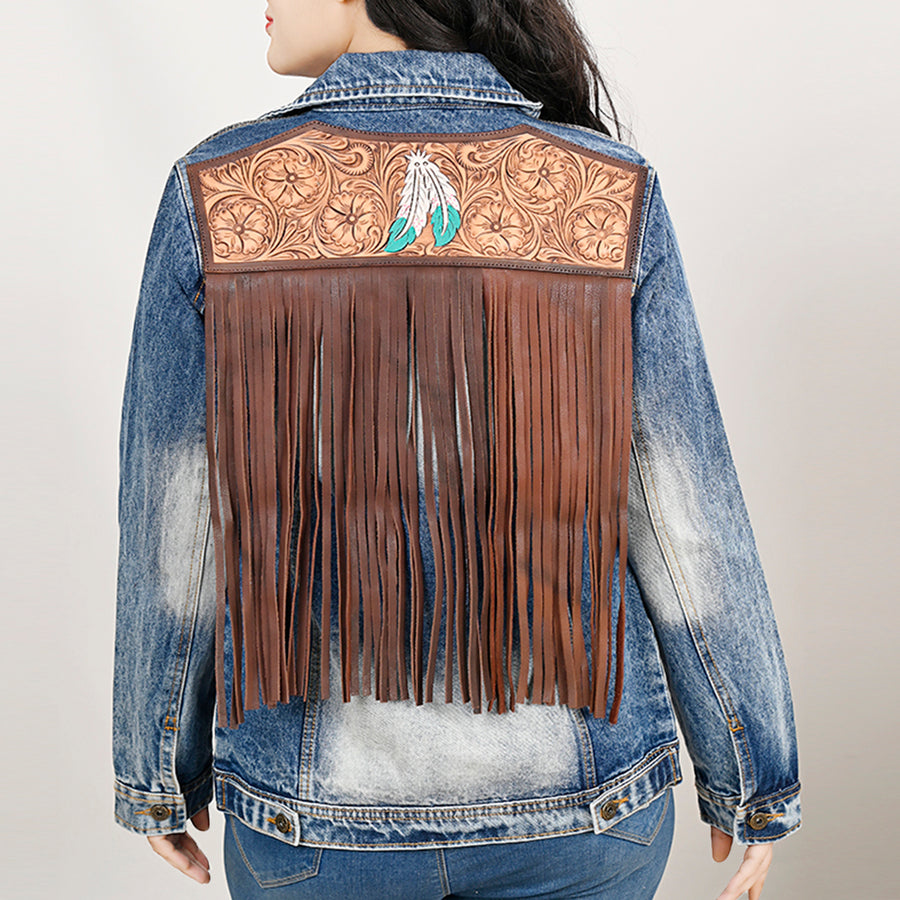 American Darling ADJKT029-S Genuine leather Hand tooled hand carved by Hilason – Cowboy and equestrian accessories