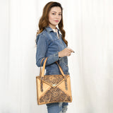 American Darling ADBGZ785 Hand Tooled Genuine Leather Women Bag Western Handbag Purse