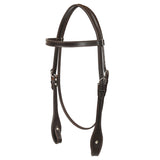 HILASON Western Horse Genuine Leather Headstall Tack Plain