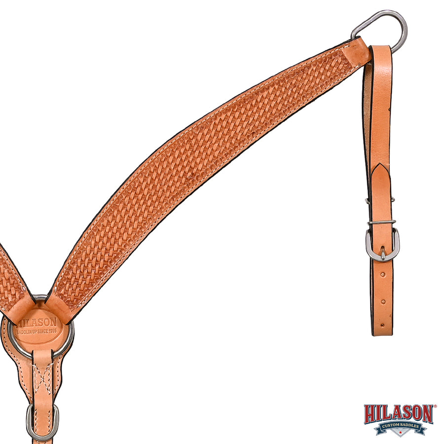 HILASON Western Leather Horse V Shaped Breast Collar Tan | |Western