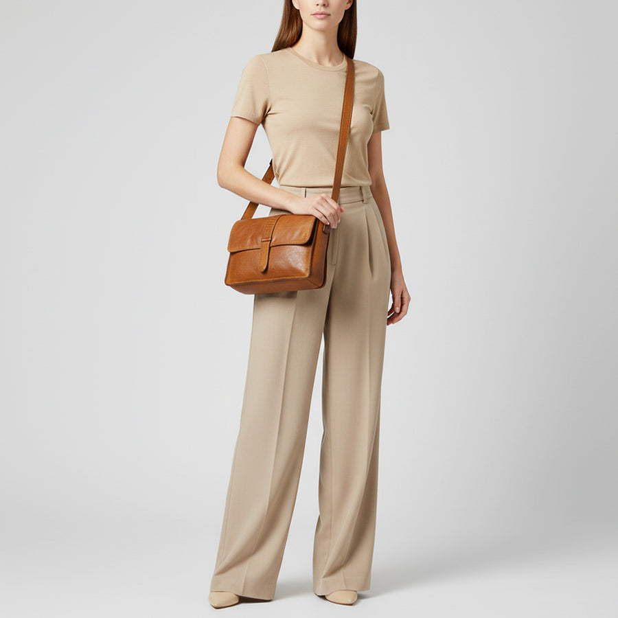 SWL124CG Crossbody Genuine Leather women bag western